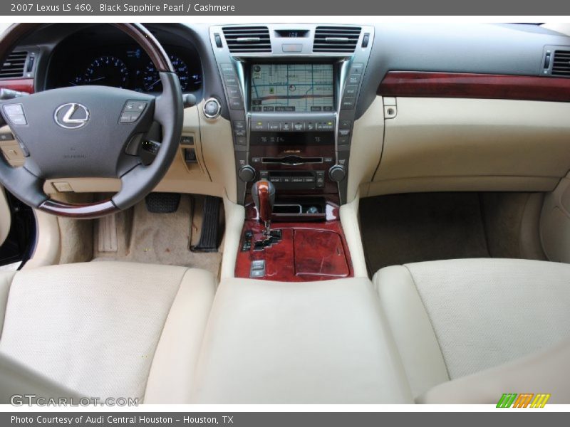 Black Sapphire Pearl / Cashmere 2007 Lexus LS 460