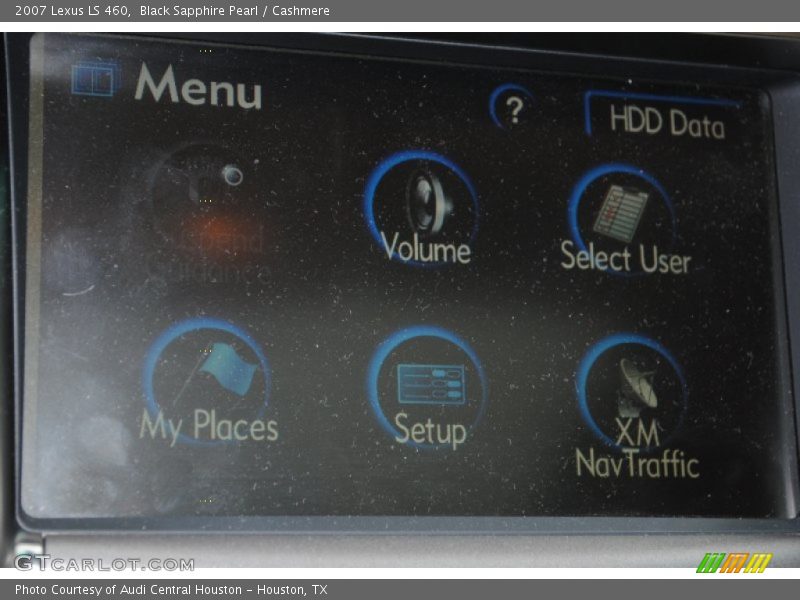 Black Sapphire Pearl / Cashmere 2007 Lexus LS 460