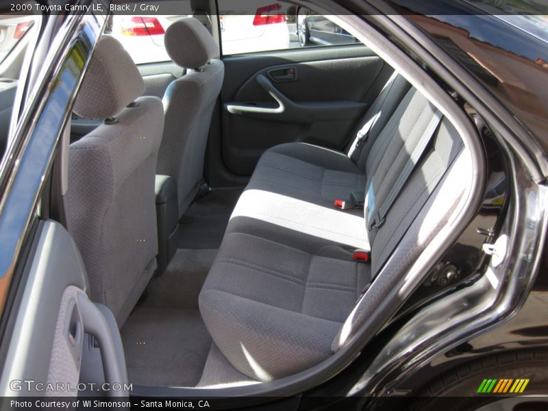 Black / Gray 2000 Toyota Camry LE
