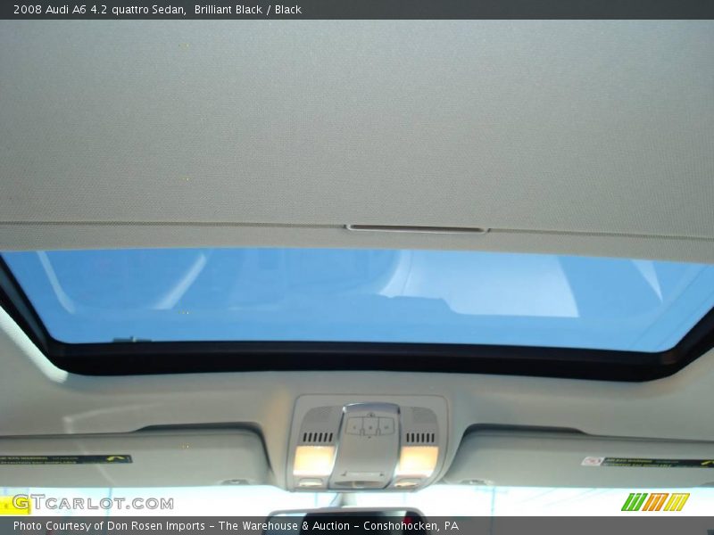 Brilliant Black / Black 2008 Audi A6 4.2 quattro Sedan