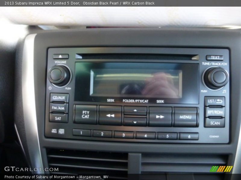 Audio System of 2013 Impreza WRX Limited 5 Door