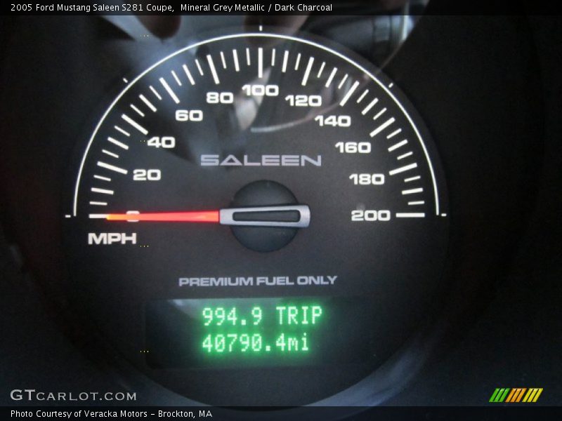  2005 Mustang Saleen S281 Coupe Saleen S281 Coupe Gauges