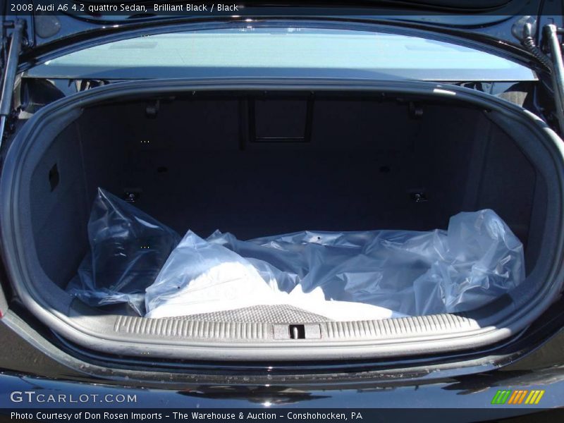 Brilliant Black / Black 2008 Audi A6 4.2 quattro Sedan