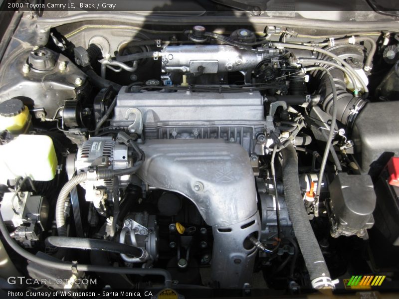 Black / Gray 2000 Toyota Camry LE