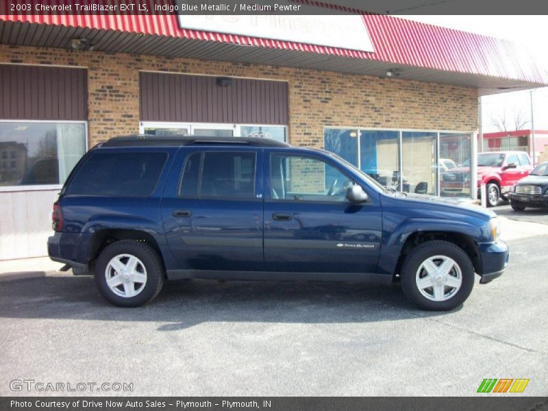 Indigo Blue Metallic / Medium Pewter 2003 Chevrolet TrailBlazer EXT LS