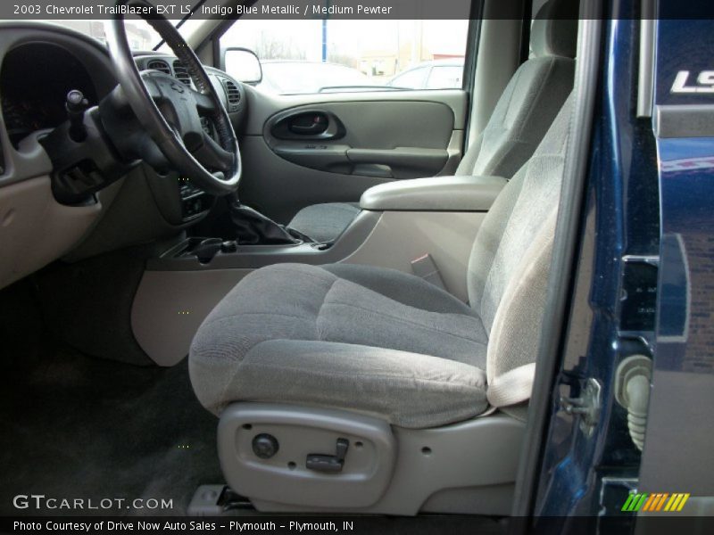 Indigo Blue Metallic / Medium Pewter 2003 Chevrolet TrailBlazer EXT LS