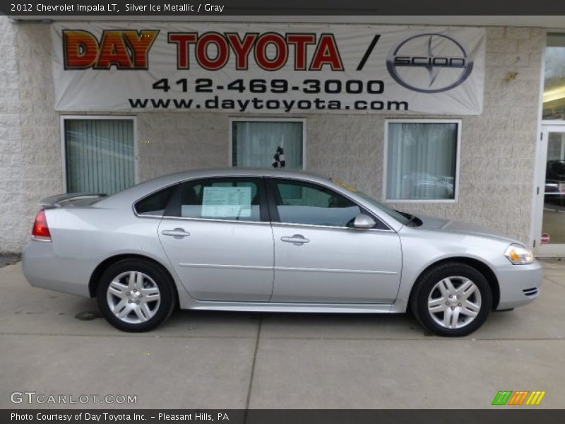 Silver Ice Metallic / Gray 2012 Chevrolet Impala LT