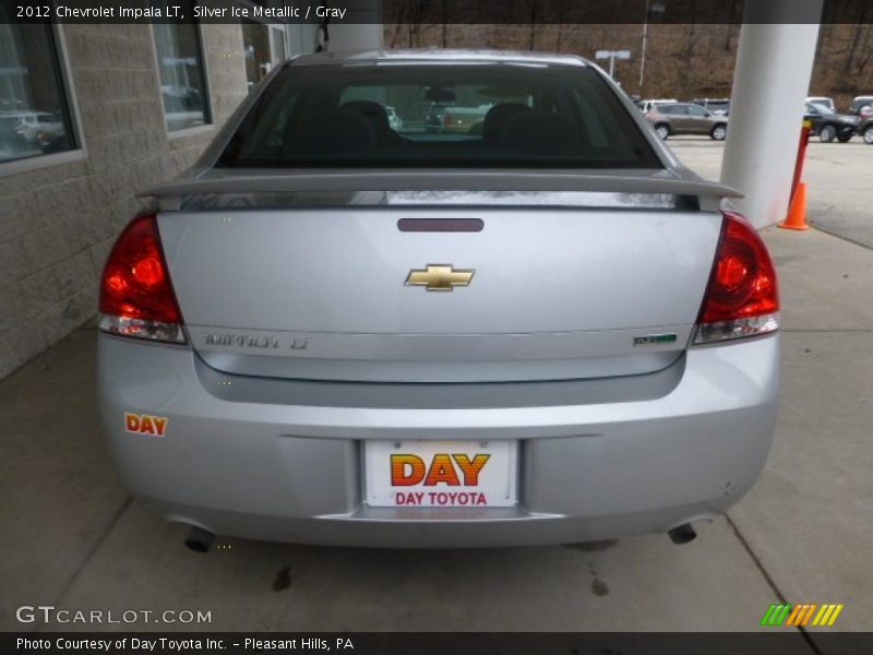 Silver Ice Metallic / Gray 2012 Chevrolet Impala LT