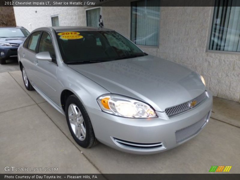 Silver Ice Metallic / Gray 2012 Chevrolet Impala LT