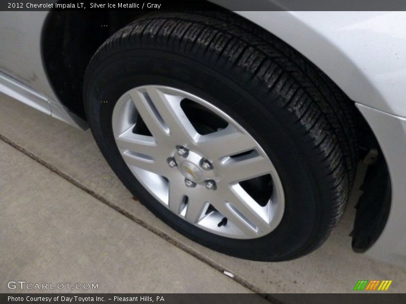 Silver Ice Metallic / Gray 2012 Chevrolet Impala LT