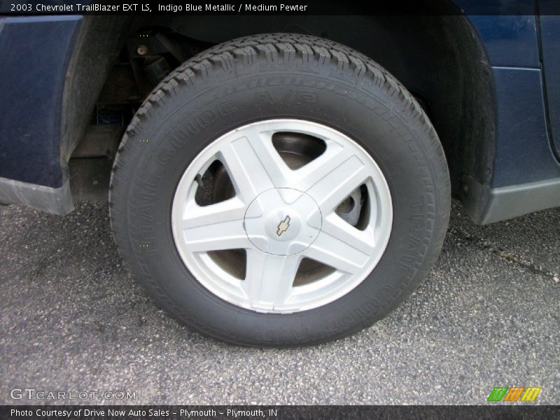 Indigo Blue Metallic / Medium Pewter 2003 Chevrolet TrailBlazer EXT LS