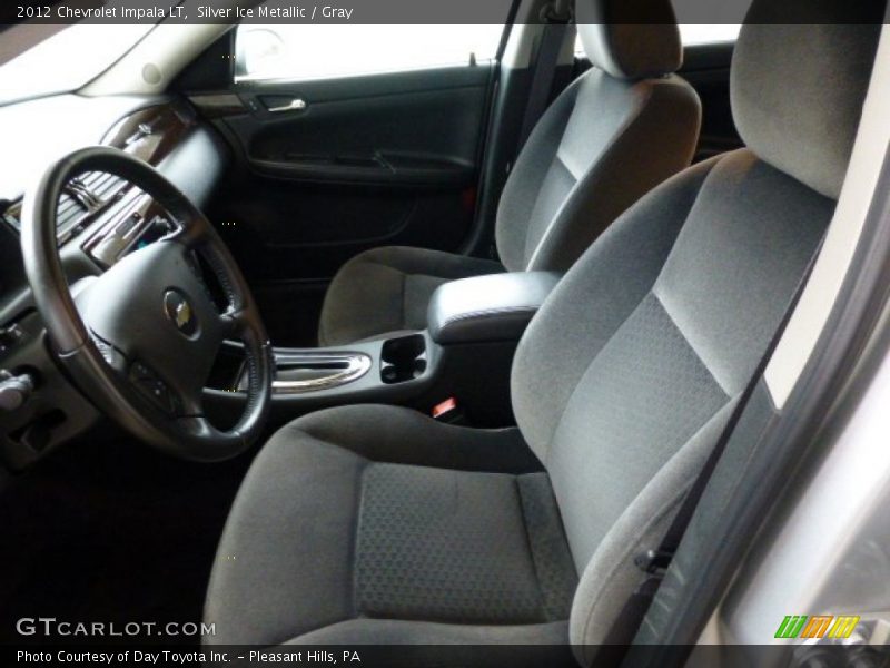 Silver Ice Metallic / Gray 2012 Chevrolet Impala LT