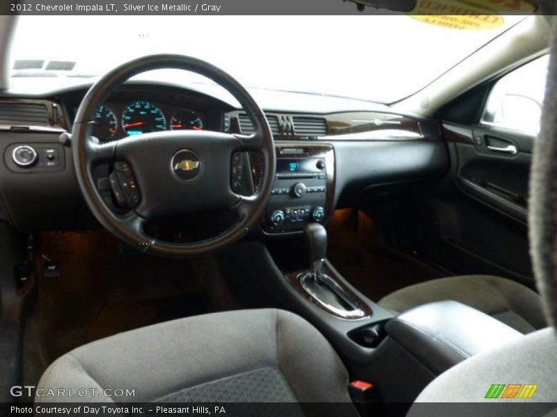 Silver Ice Metallic / Gray 2012 Chevrolet Impala LT
