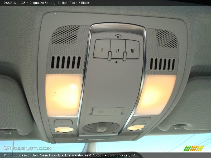 Brilliant Black / Black 2008 Audi A6 4.2 quattro Sedan