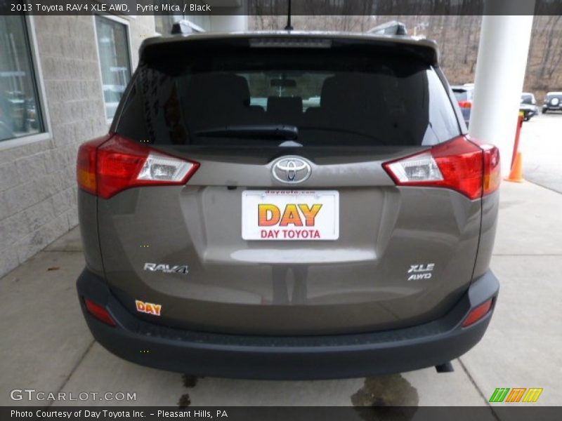 Pyrite Mica / Black 2013 Toyota RAV4 XLE AWD