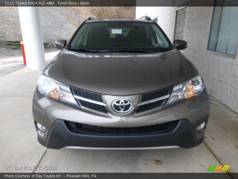 Pyrite Mica / Black 2013 Toyota RAV4 XLE AWD