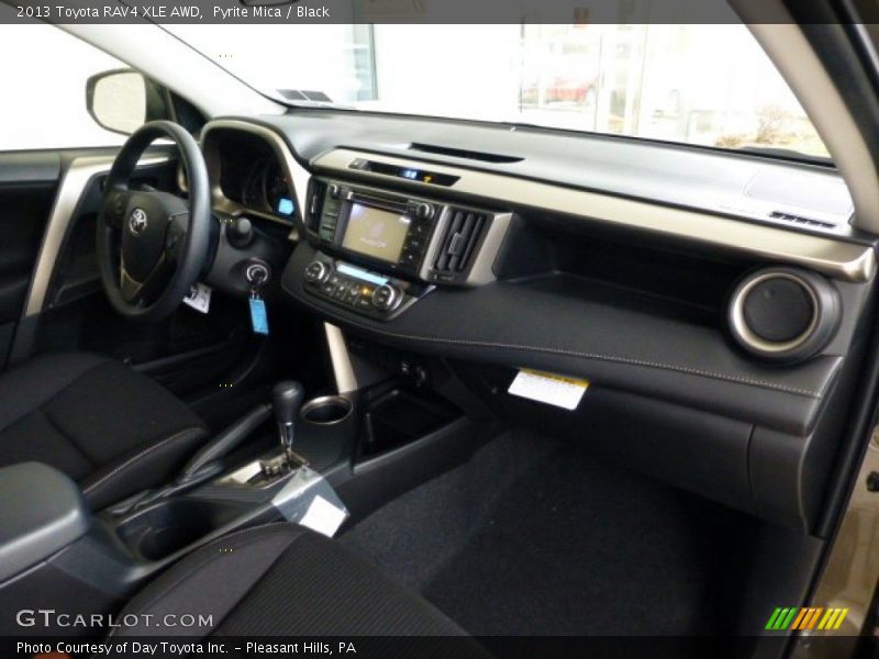 Pyrite Mica / Black 2013 Toyota RAV4 XLE AWD