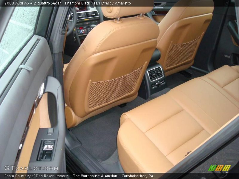 Phantom Black Pearl Effect / Amaretto 2008 Audi A6 4.2 quattro Sedan
