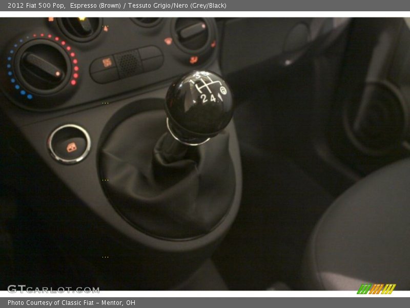  2012 500 Pop 5 Speed Manual Shifter