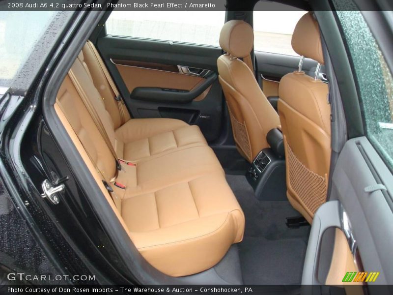 Phantom Black Pearl Effect / Amaretto 2008 Audi A6 4.2 quattro Sedan