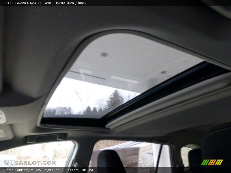 Pyrite Mica / Black 2013 Toyota RAV4 XLE AWD
