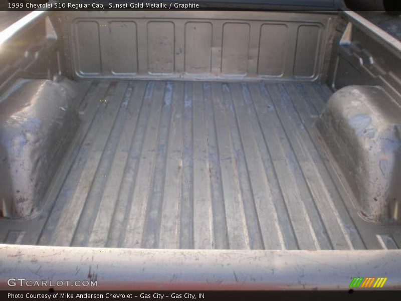 Sunset Gold Metallic / Graphite 1999 Chevrolet S10 Regular Cab