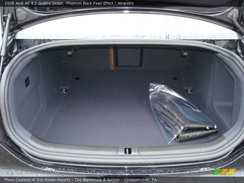Phantom Black Pearl Effect / Amaretto 2008 Audi A6 4.2 quattro Sedan