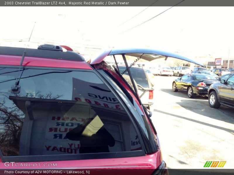 Majestic Red Metallic / Dark Pewter 2003 Chevrolet TrailBlazer LTZ 4x4