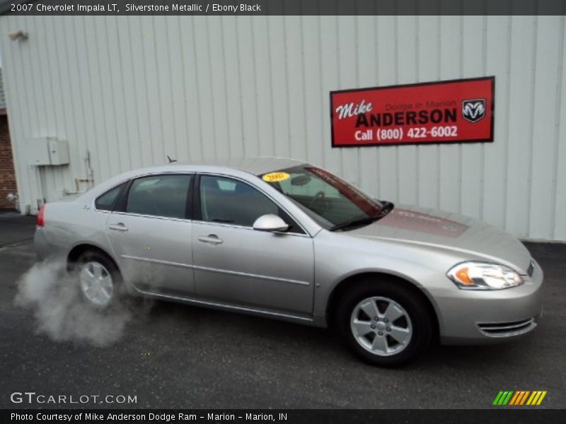 Silverstone Metallic / Ebony Black 2007 Chevrolet Impala LT