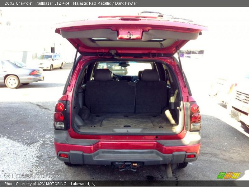 Majestic Red Metallic / Dark Pewter 2003 Chevrolet TrailBlazer LTZ 4x4
