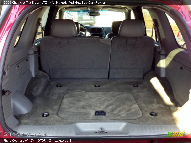 Majestic Red Metallic / Dark Pewter 2003 Chevrolet TrailBlazer LTZ 4x4
