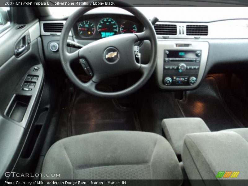 Silverstone Metallic / Ebony Black 2007 Chevrolet Impala LT