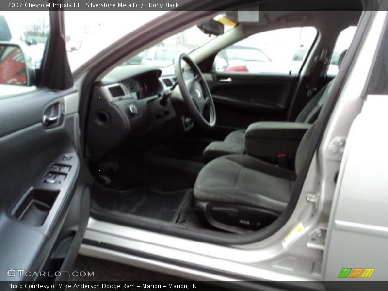 Silverstone Metallic / Ebony Black 2007 Chevrolet Impala LT