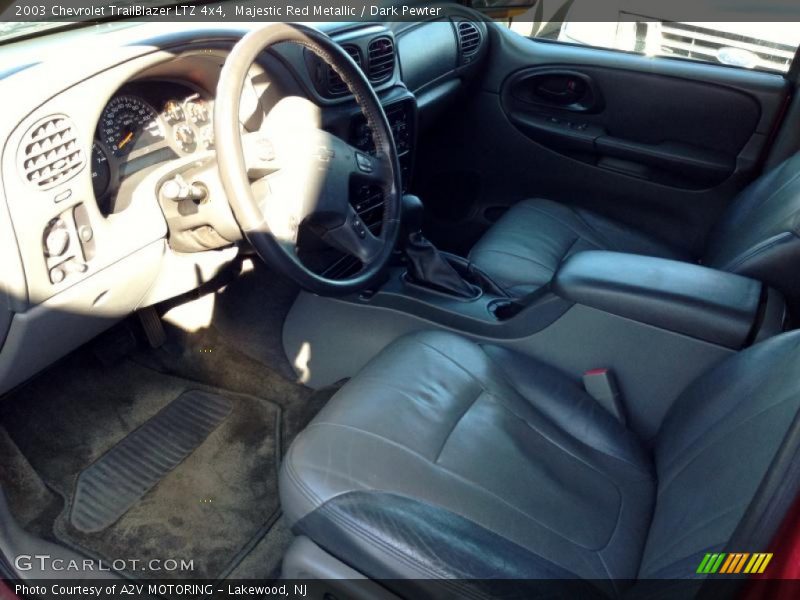 Majestic Red Metallic / Dark Pewter 2003 Chevrolet TrailBlazer LTZ 4x4