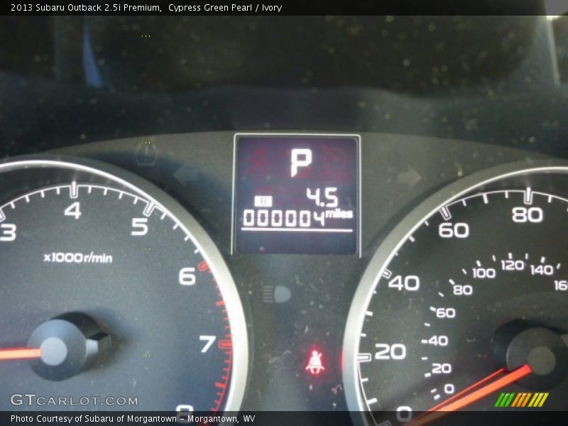 Cypress Green Pearl / Ivory 2013 Subaru Outback 2.5i Premium