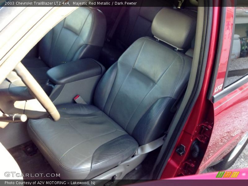 Majestic Red Metallic / Dark Pewter 2003 Chevrolet TrailBlazer LTZ 4x4