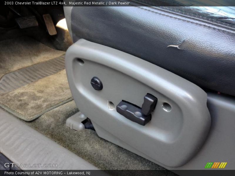 Majestic Red Metallic / Dark Pewter 2003 Chevrolet TrailBlazer LTZ 4x4