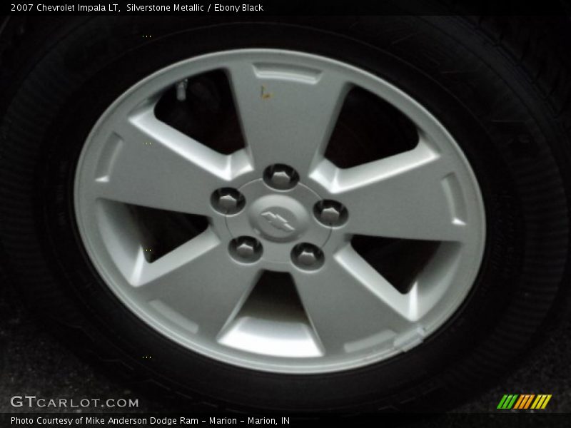 Silverstone Metallic / Ebony Black 2007 Chevrolet Impala LT