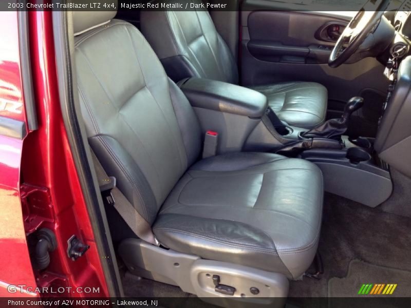 Majestic Red Metallic / Dark Pewter 2003 Chevrolet TrailBlazer LTZ 4x4