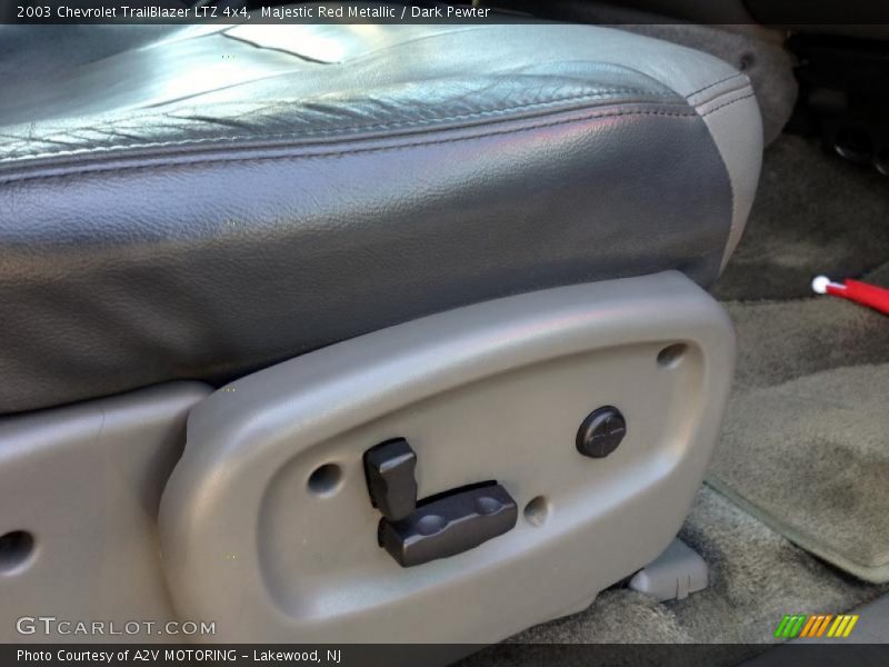 Majestic Red Metallic / Dark Pewter 2003 Chevrolet TrailBlazer LTZ 4x4