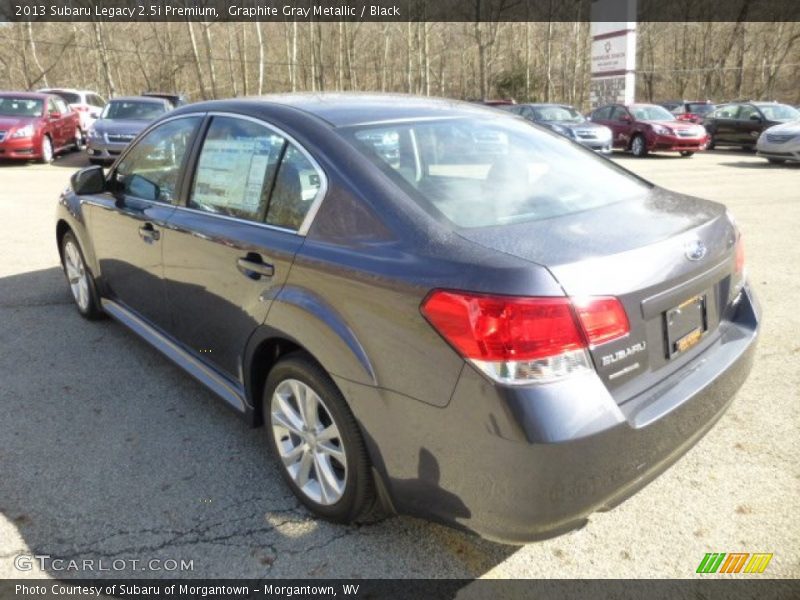 Graphite Gray Metallic / Black 2013 Subaru Legacy 2.5i Premium