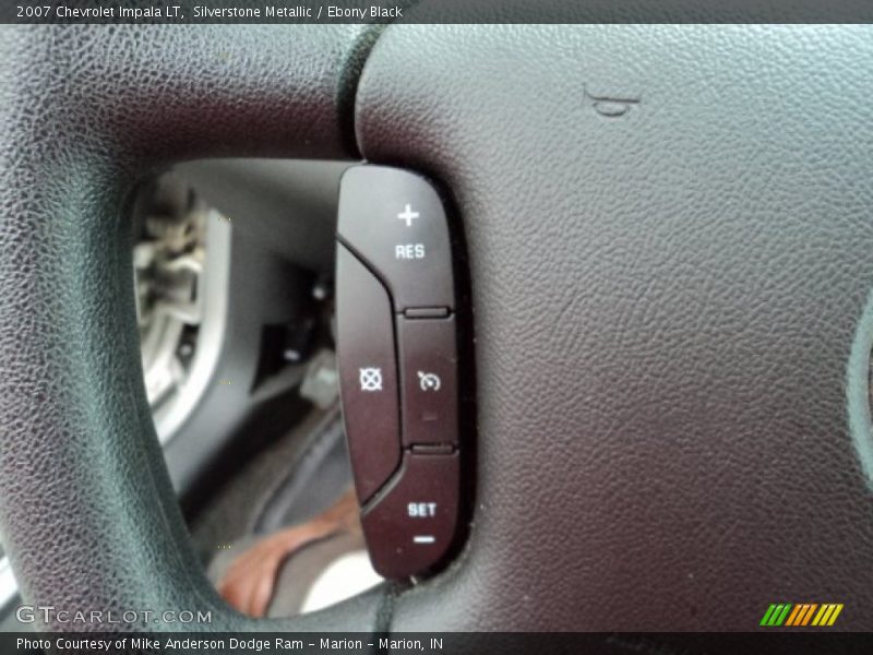 Silverstone Metallic / Ebony Black 2007 Chevrolet Impala LT