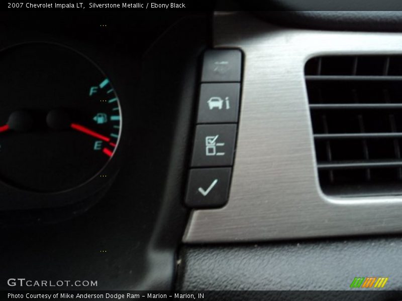 Silverstone Metallic / Ebony Black 2007 Chevrolet Impala LT