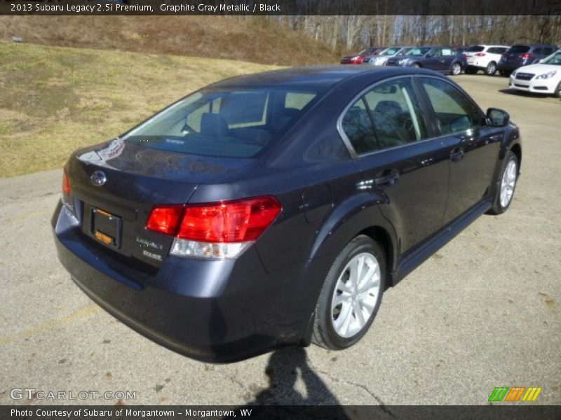 Graphite Gray Metallic / Black 2013 Subaru Legacy 2.5i Premium