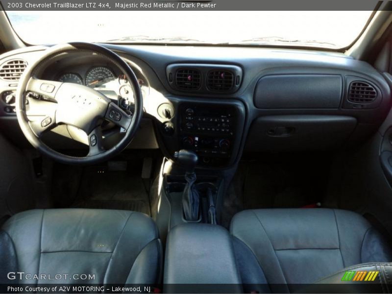 Majestic Red Metallic / Dark Pewter 2003 Chevrolet TrailBlazer LTZ 4x4
