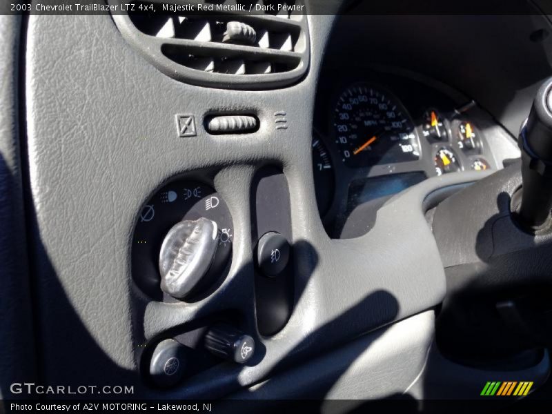 Majestic Red Metallic / Dark Pewter 2003 Chevrolet TrailBlazer LTZ 4x4