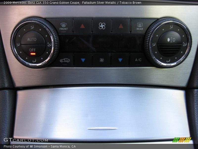 Controls of 2009 CLK 350 Grand Edition Coupe