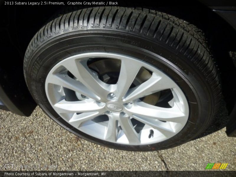 Graphite Gray Metallic / Black 2013 Subaru Legacy 2.5i Premium