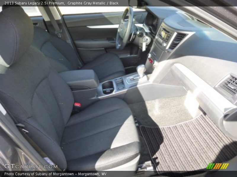 Graphite Gray Metallic / Black 2013 Subaru Legacy 2.5i Premium