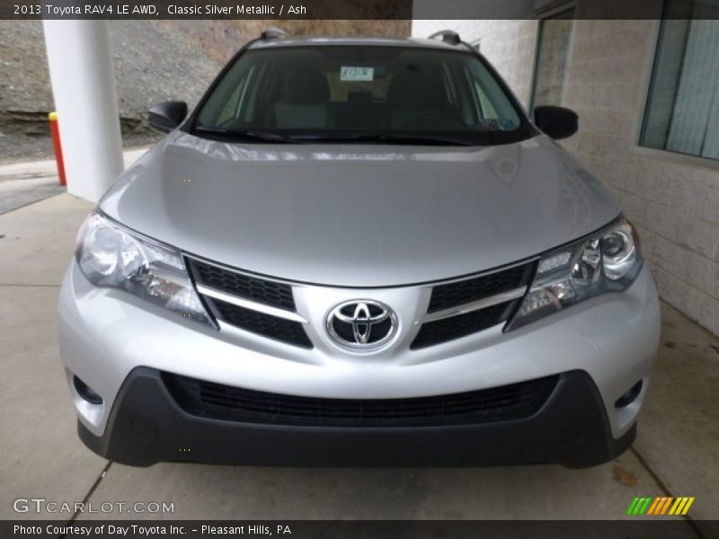 Classic Silver Metallic / Ash 2013 Toyota RAV4 LE AWD